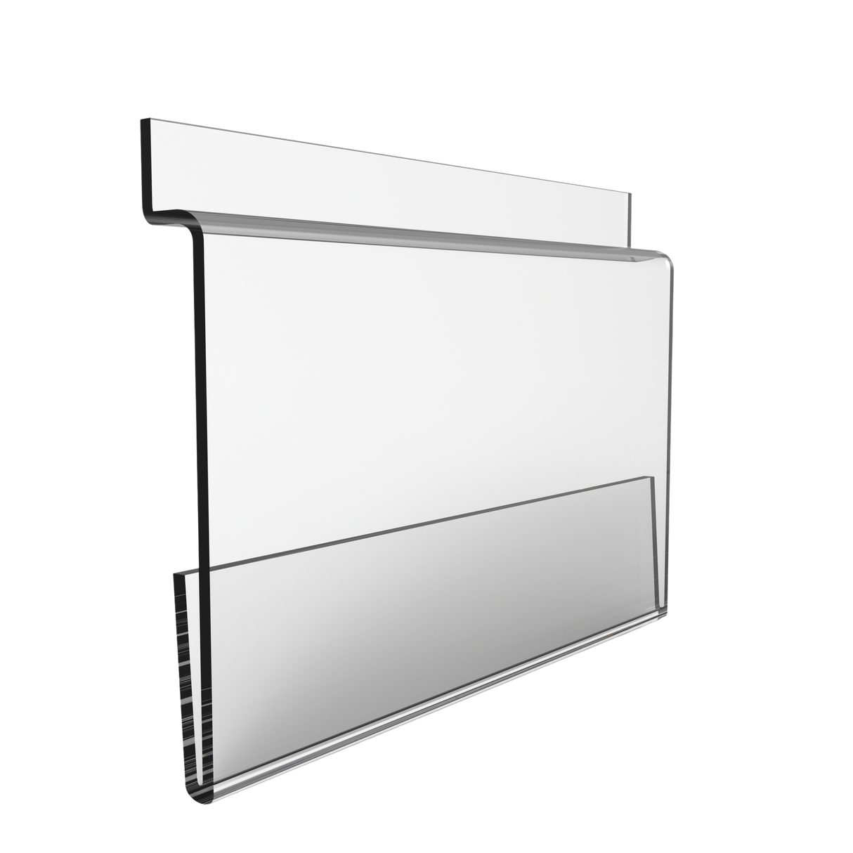 Akryl etikettholder 100X50mm