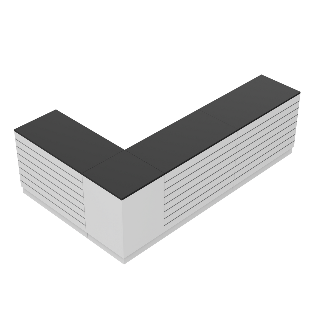 Salgsdisk L, hvit/svart, (300x180)