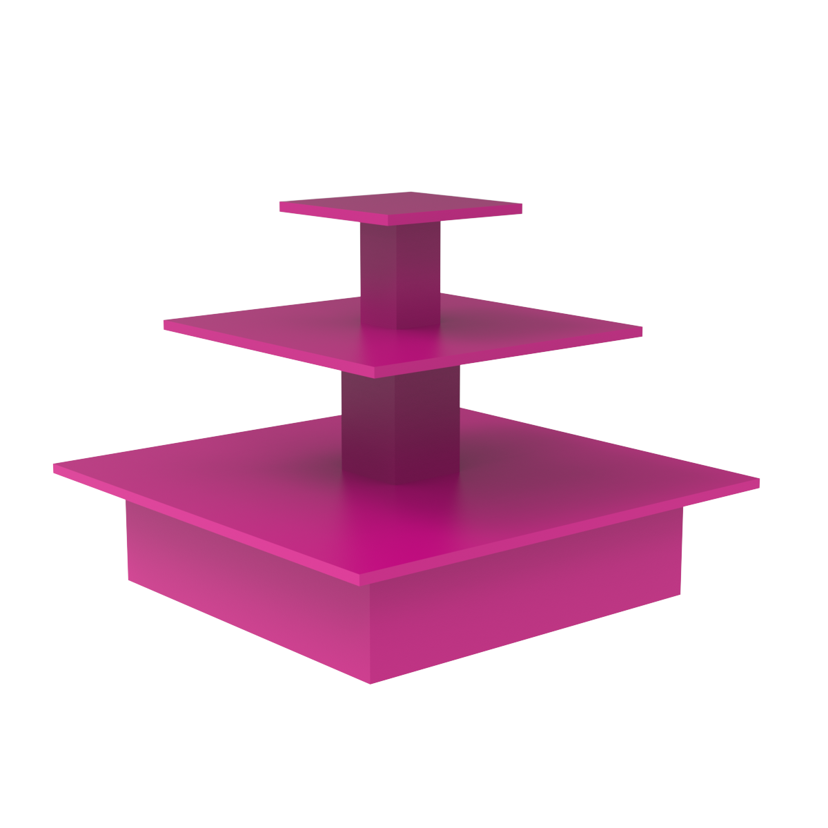 Pyramid bord Magenta