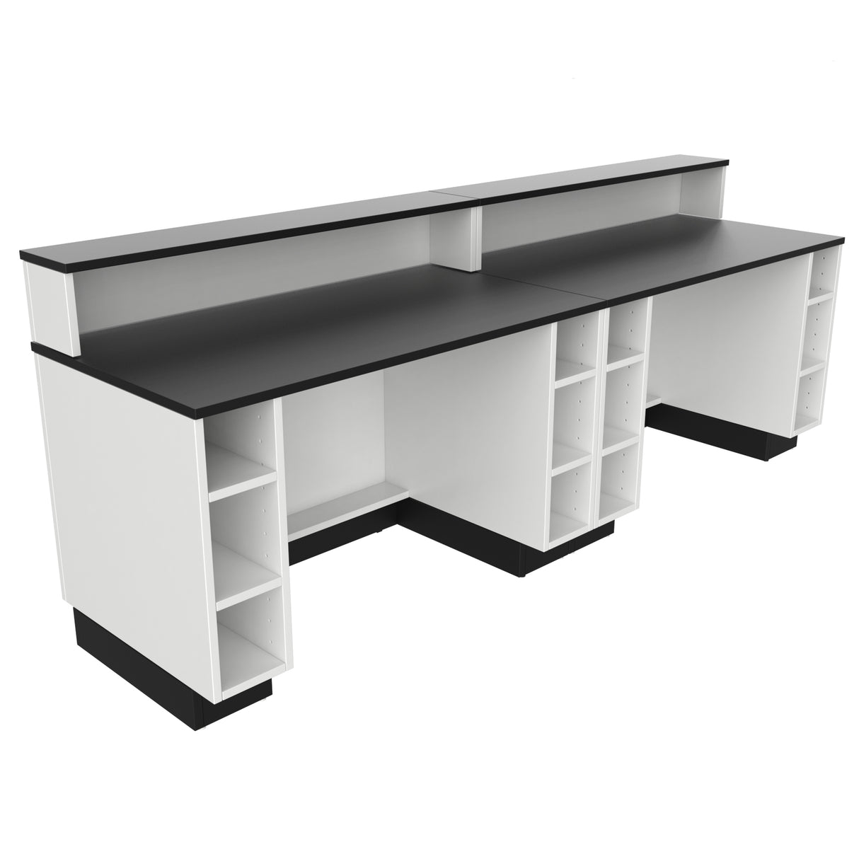 Retail Counter, R, White/Black