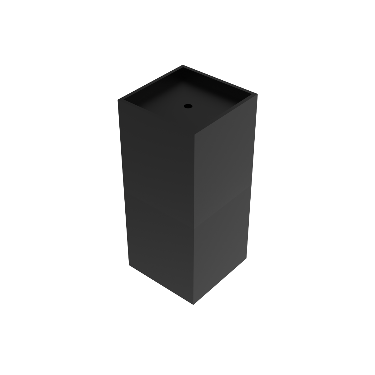 Cesta de ventas negra