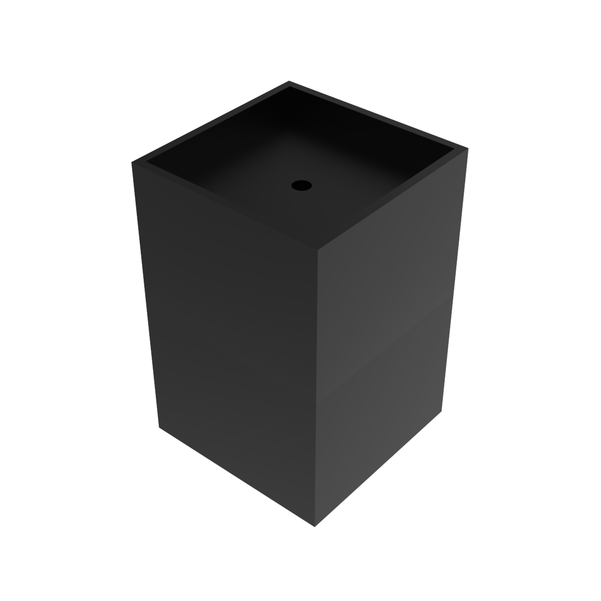 Cesta de ventas negra