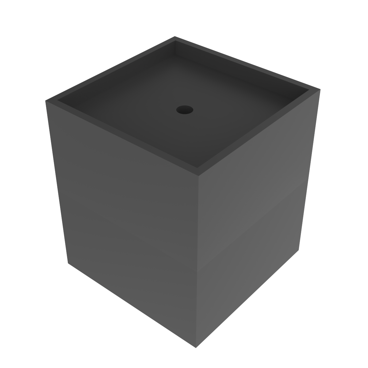 Cesta de ventas negra