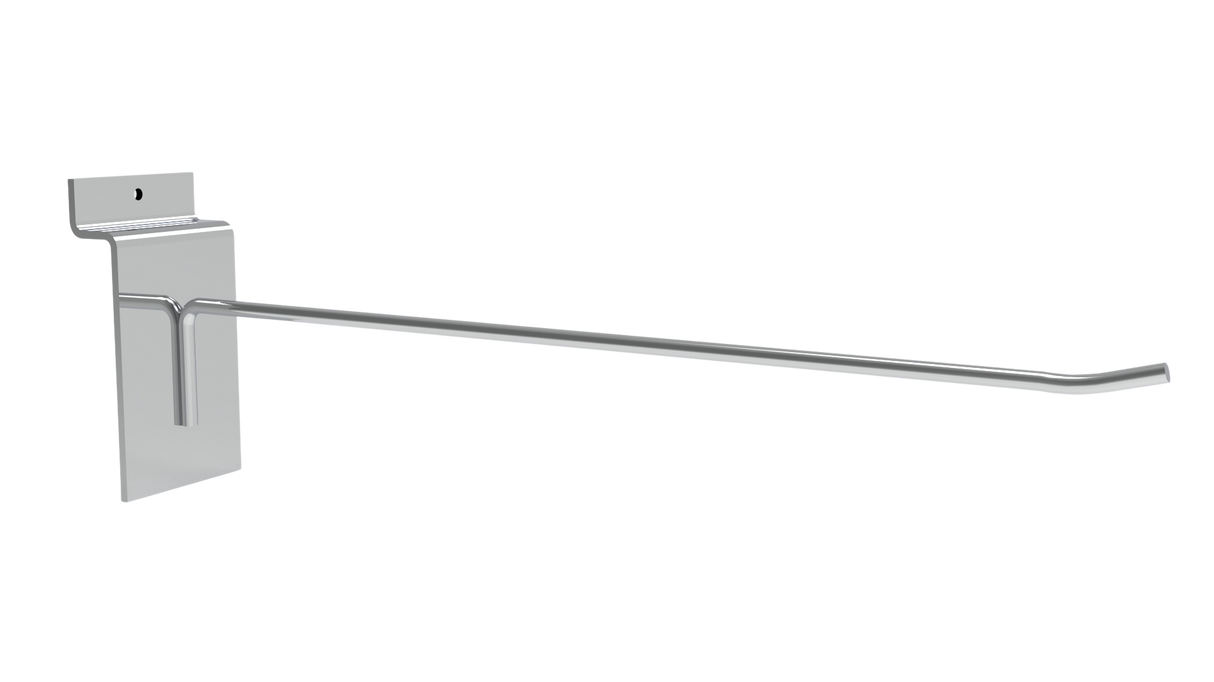 Einzelhaken für Lamellenwandpaneel-300mm-chrom