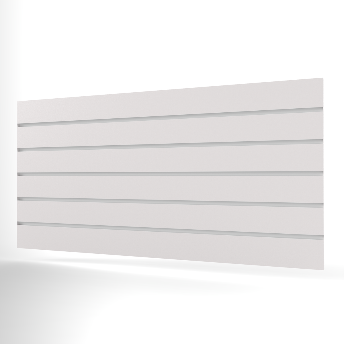 Weiß Lamellenwand Paneel (1200mm x 600mm)