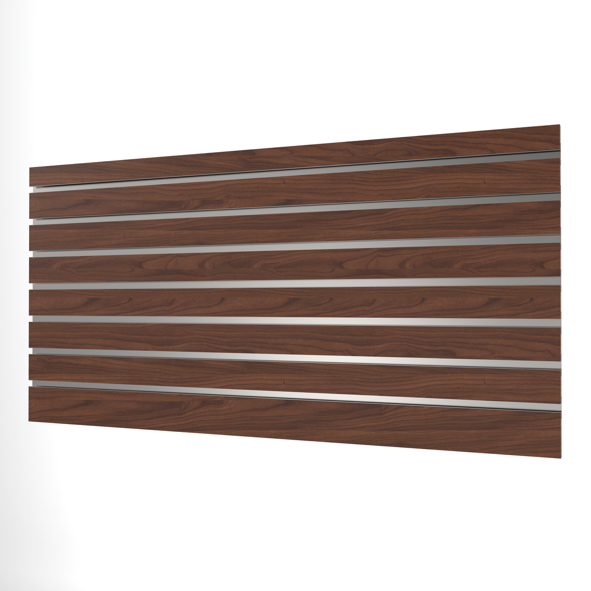 Panneau à lattes en noyer (1200mm x 600mm)
