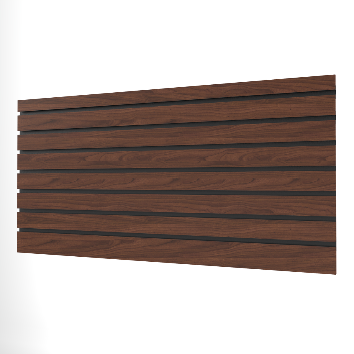 Panneau à lattes en noyer (1200mm x 600mm)