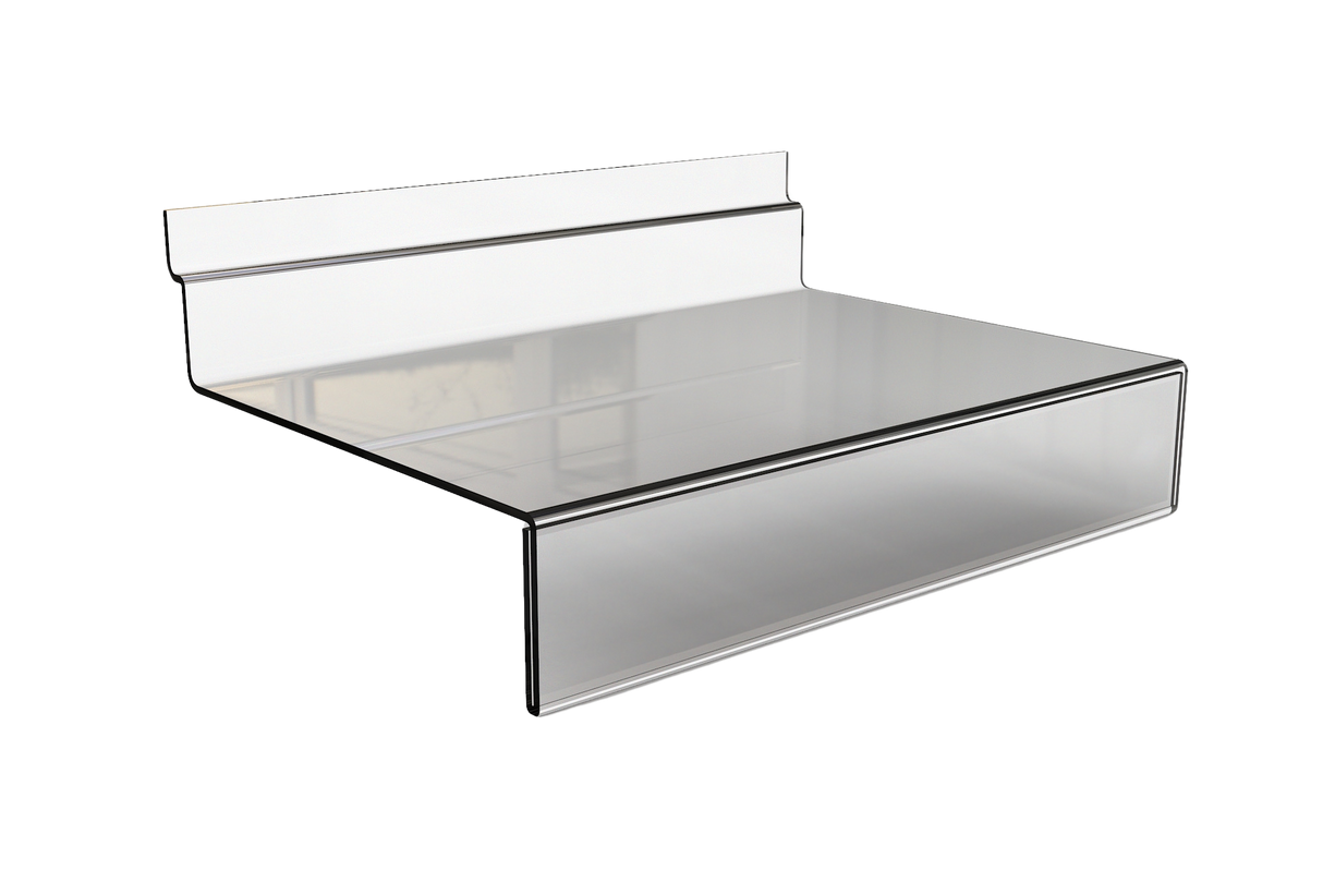 Akryl skohylle med utstillingsrom 250 x 100 mm