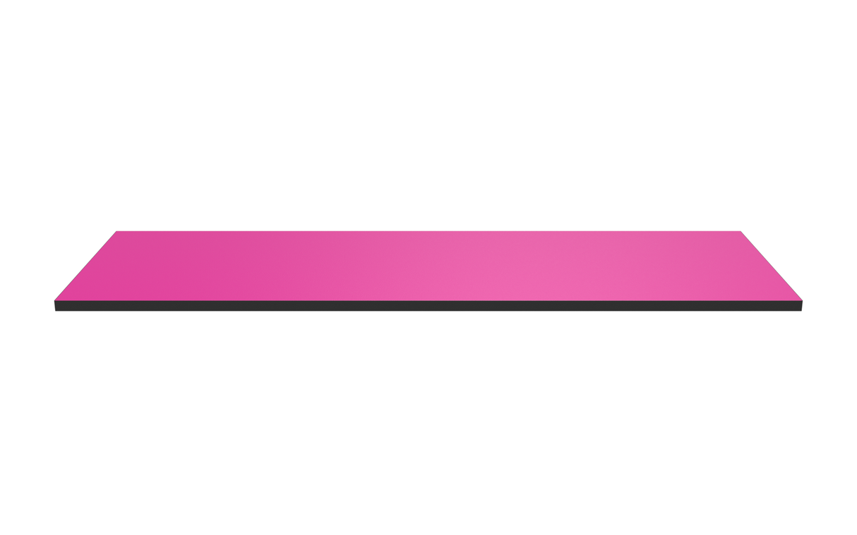 Wooden Shelf 1200x400 Magenta