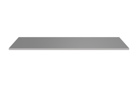 Wooden Shelf 1200x400 Grey