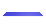 Wooden Shelf 1200x400 Blue