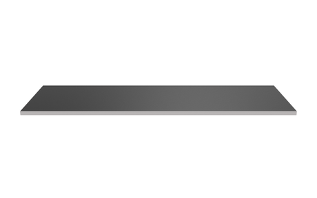 Wooden Shelf 1200x400 Black