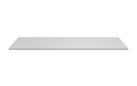 Wooden Shelf 1200x400 White