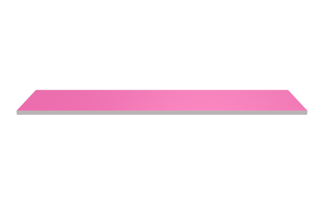 Wooden Shelf 1200x300 Pink