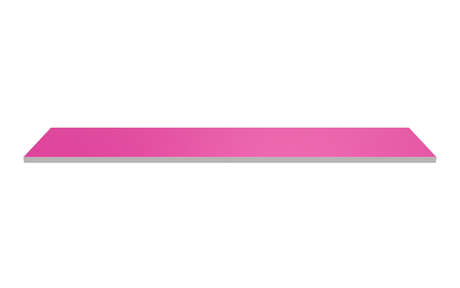 Wooden Shelf 1200x300 Magenta