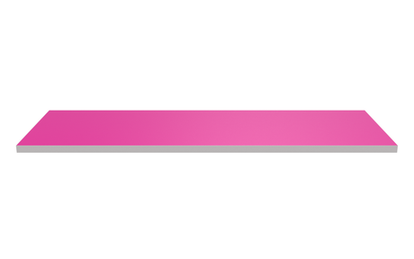 Wooden Shelf 900x300 Magenta