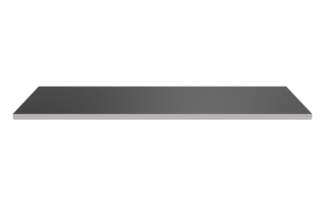 Wooden Shelf 900x300 Black