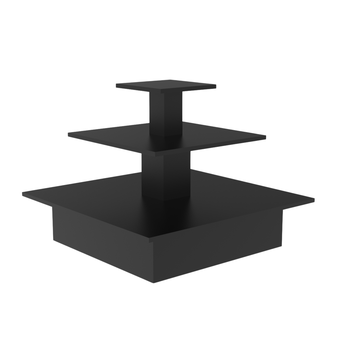 Mesa pirámide negra