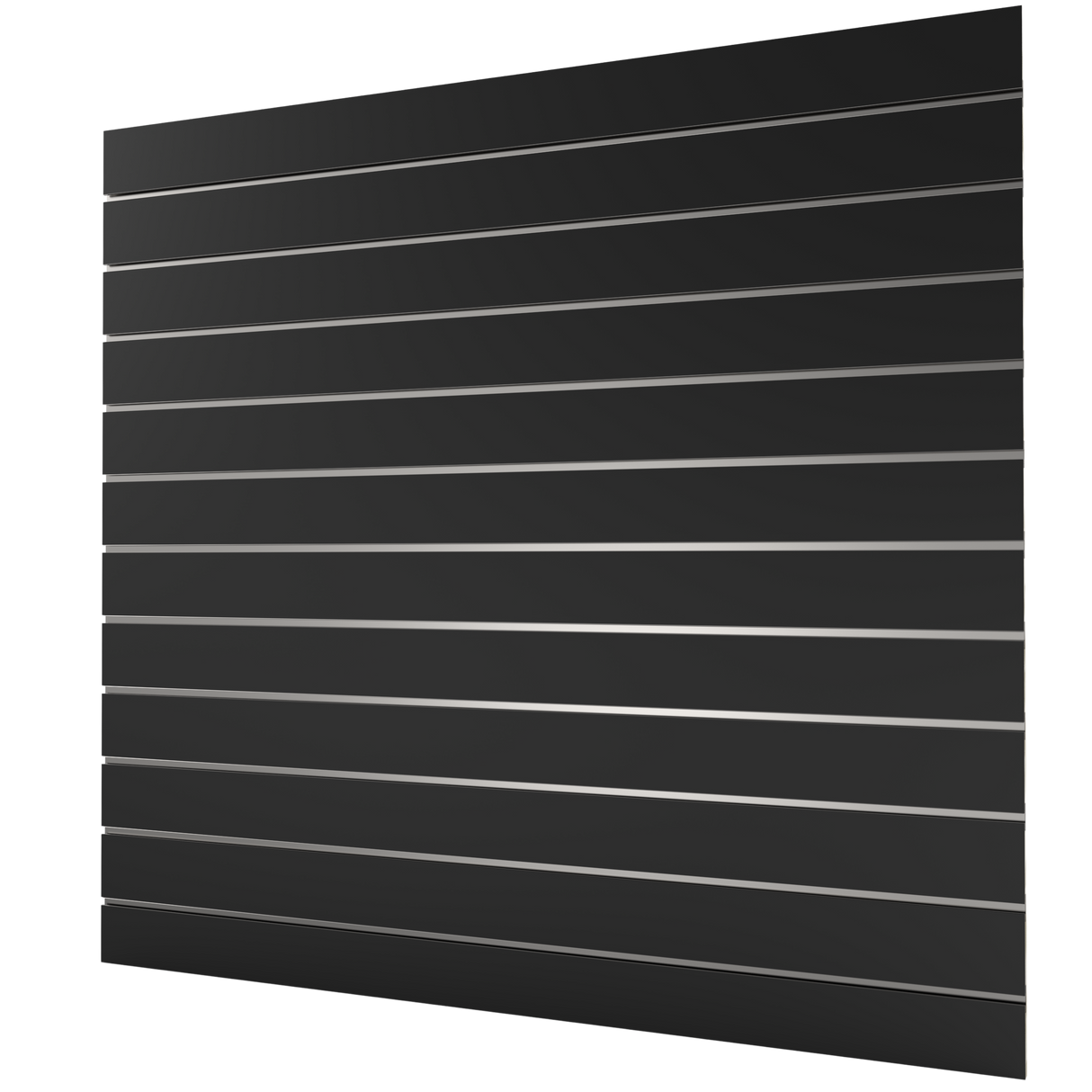 Panneau Slatwall en Noyer (1200mm x 1200mm) 4ft x 4ft