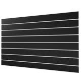 Panel de Slatwall Negro (1200mm x 800mm)