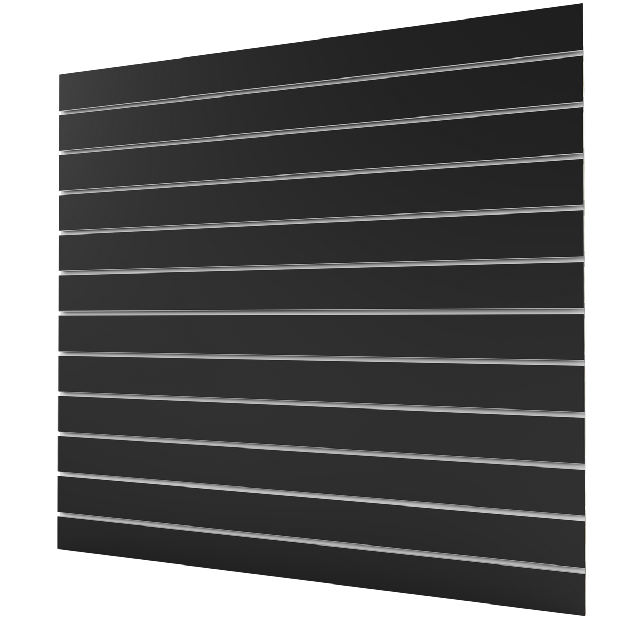 Panneau Slatwall en Noyer (1200mm x 1200mm) 4ft x 4ft