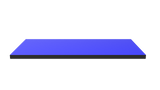 Wooden Shelf 600x300 Blue