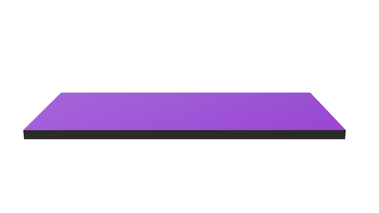 Wooden Shelf 600x300 Purple