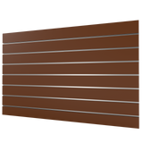 Pannello Slatwall Marrone (1200mm x 800mm)