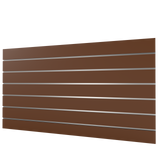 Pähklipuu Slatwall Paneel (1200mm x 1200mm) 4ft x 4ft