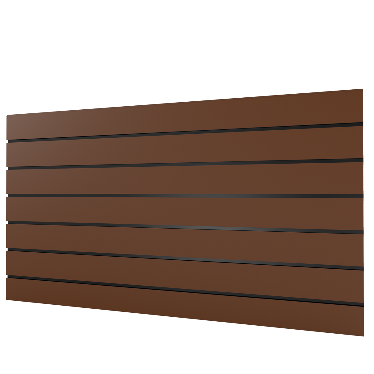 Pähklipuu Slatwall Paneel (1200mm x 1200mm) 4ft x 4ft