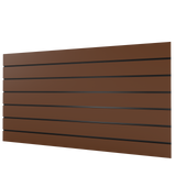 Pähklipuu Slatwall Paneel (1200mm x 1200mm) 4ft x 4ft