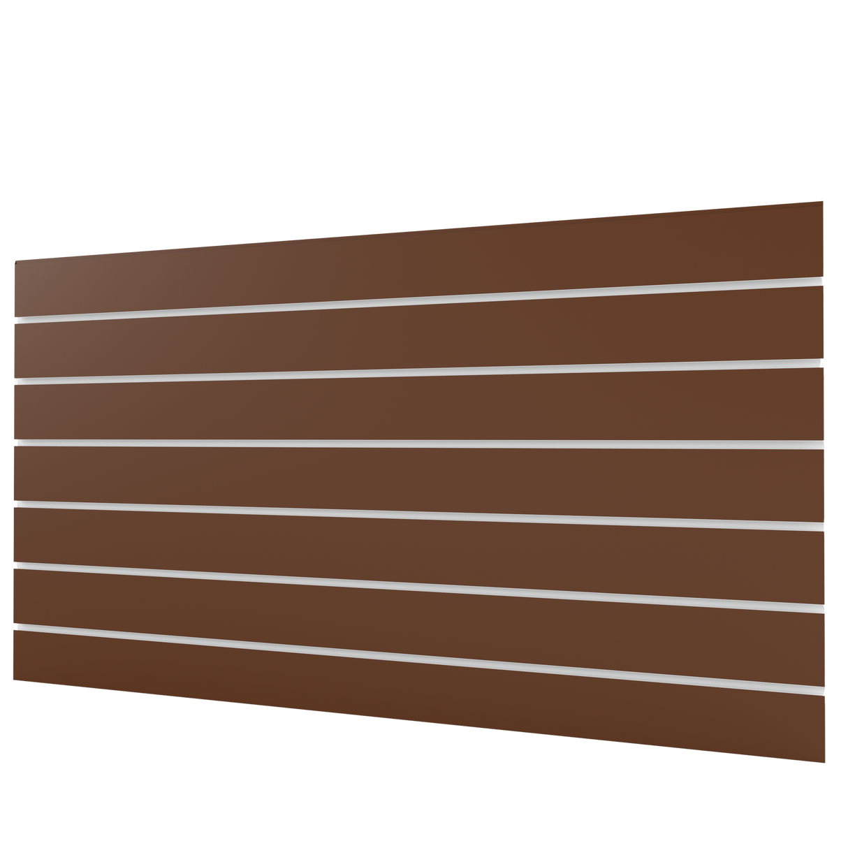 Pähklipuu Slatwall Paneel (1200mm x 1200mm) 4ft x 4ft