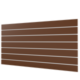 Pähklipuu Slatwall Paneel (1200mm x 1200mm) 4ft x 4ft