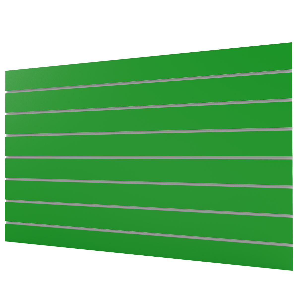 Roheline slatwall paneel (1200mm x 800mm)