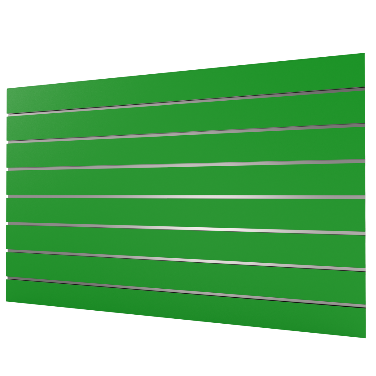 Roheline slatwall paneel (1200mm x 800mm)