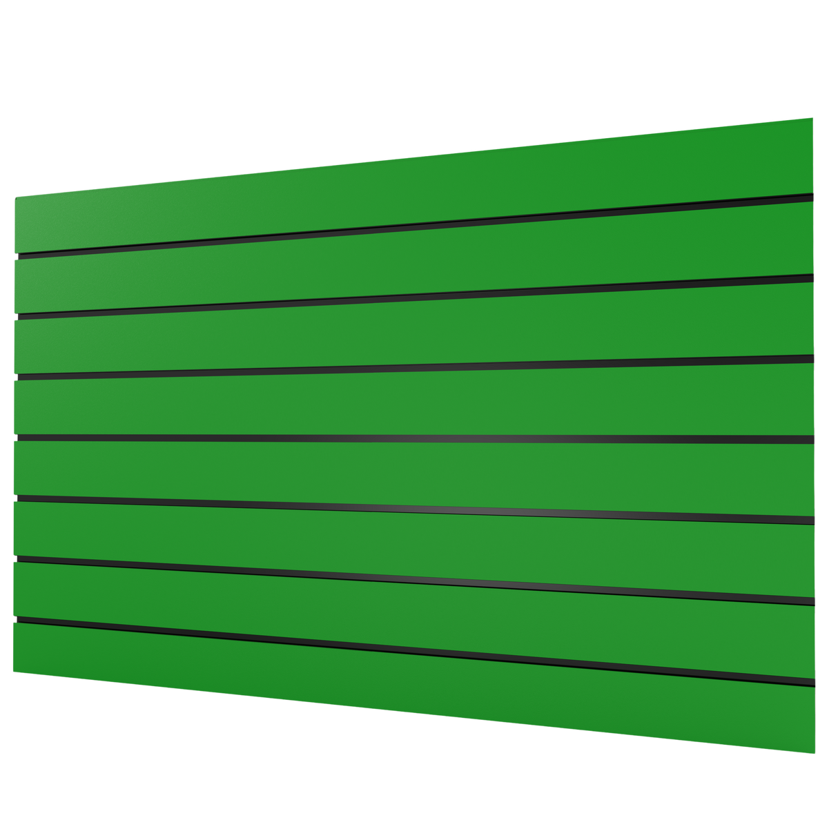 Roheline slatwall paneel (1200mm x 800mm)