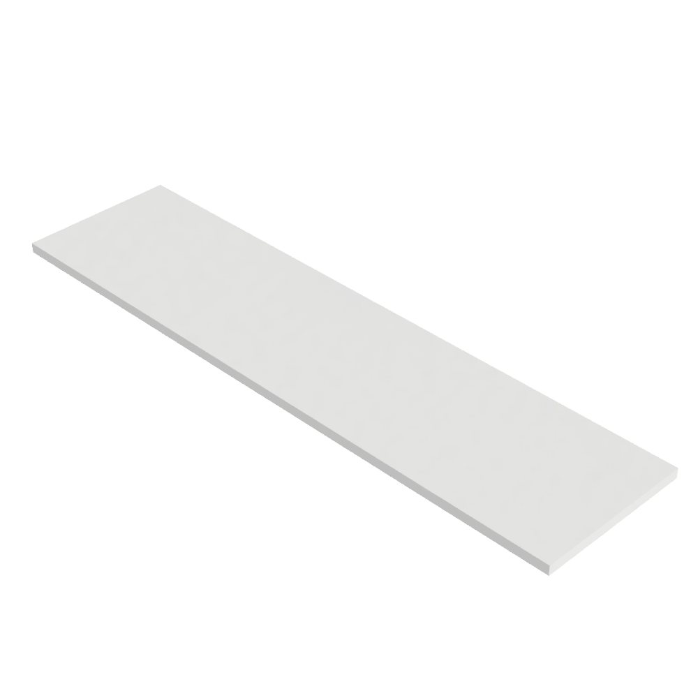 Étagère en bois blanche