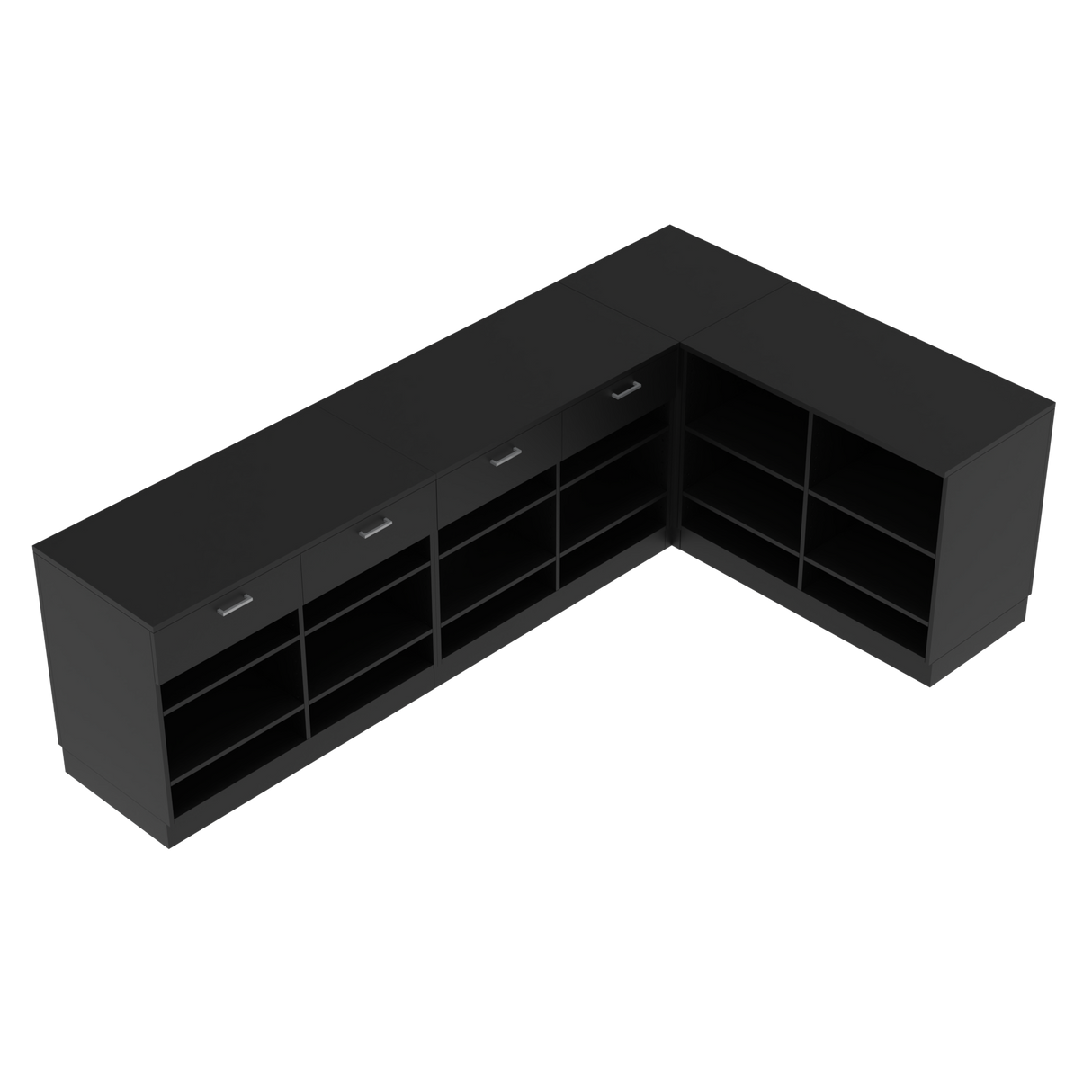 Kassediske L, Sort/Sort.