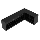 Kassediske L, Sort/Sort.