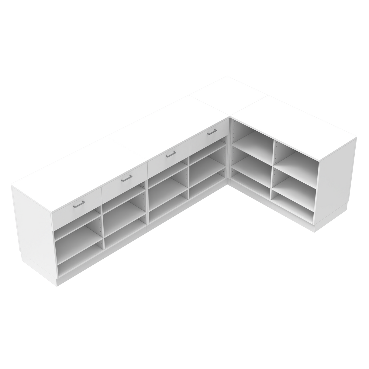 Mazumtirdzniecības letes L, balta/balta, (300x180)