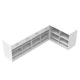 Mazumtirdzniecības letes L, balta/balta, (300x180)