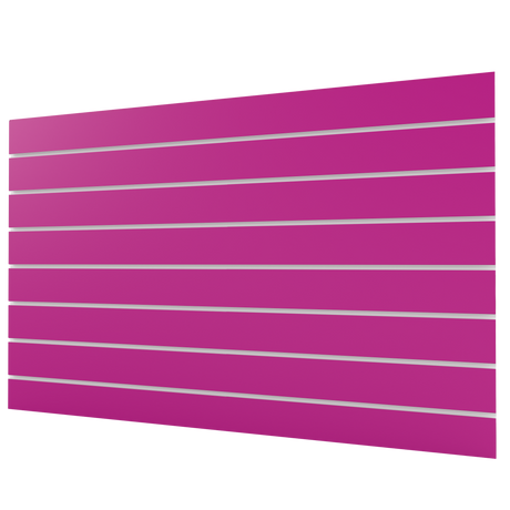 Magenta Slatwall Panel (1200mm x 800mm)