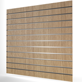 Oak Slatwall Panel (1200mm x 1200mm) 4ft x 4ft