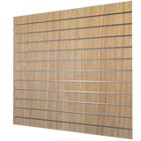 Pähklipuu Slatwall Paneel (1200mm x 1200mm) 4ft x 4ft
