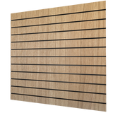 Pähklipuu Slatwall Paneel (1200mm x 1200mm) 4ft x 4ft