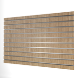 Tölgy léces falpanel (1200mm x 800mm)