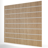 Oak Slatwall Panel (1200mm x 1200mm) 4ft x 4ft