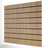 Oak Slatwall Panel (1200mm x 1200mm) 4ft x 4ft
