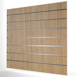 Oak Slatwall Panel (1200mm x 1200mm) 4ft x 4ft