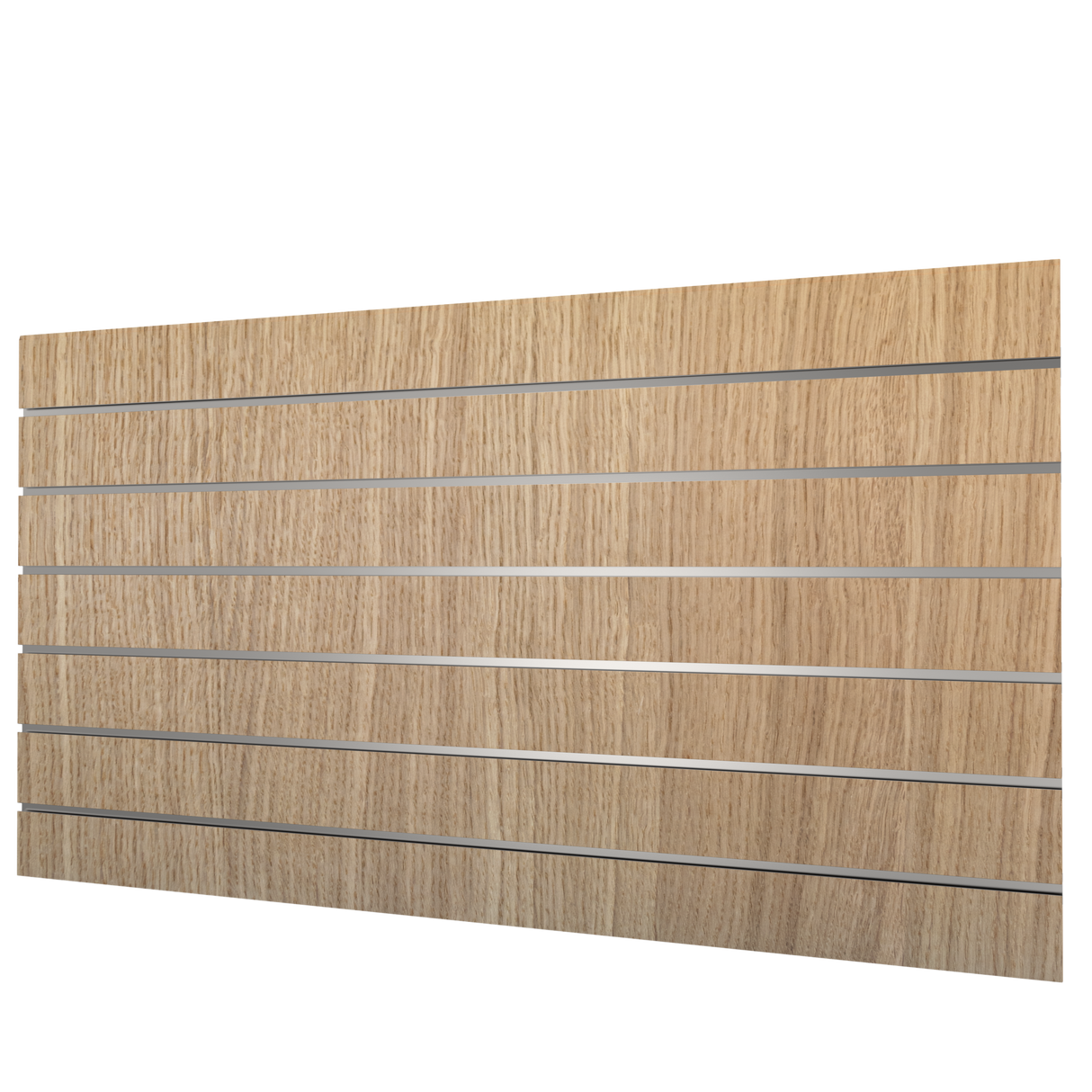 Oak Slatwall Panel (1200mm x 600mm)